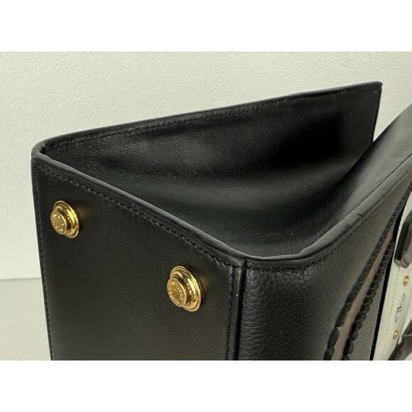 Louis Vuitton City Steamer Mm Monogram Black & White Shoulder Bag L3 - Picture 7 of 16